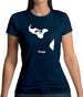 Tonga Silhouette Womens T-Shirt Tonga Silhouette Womens T-Shirt