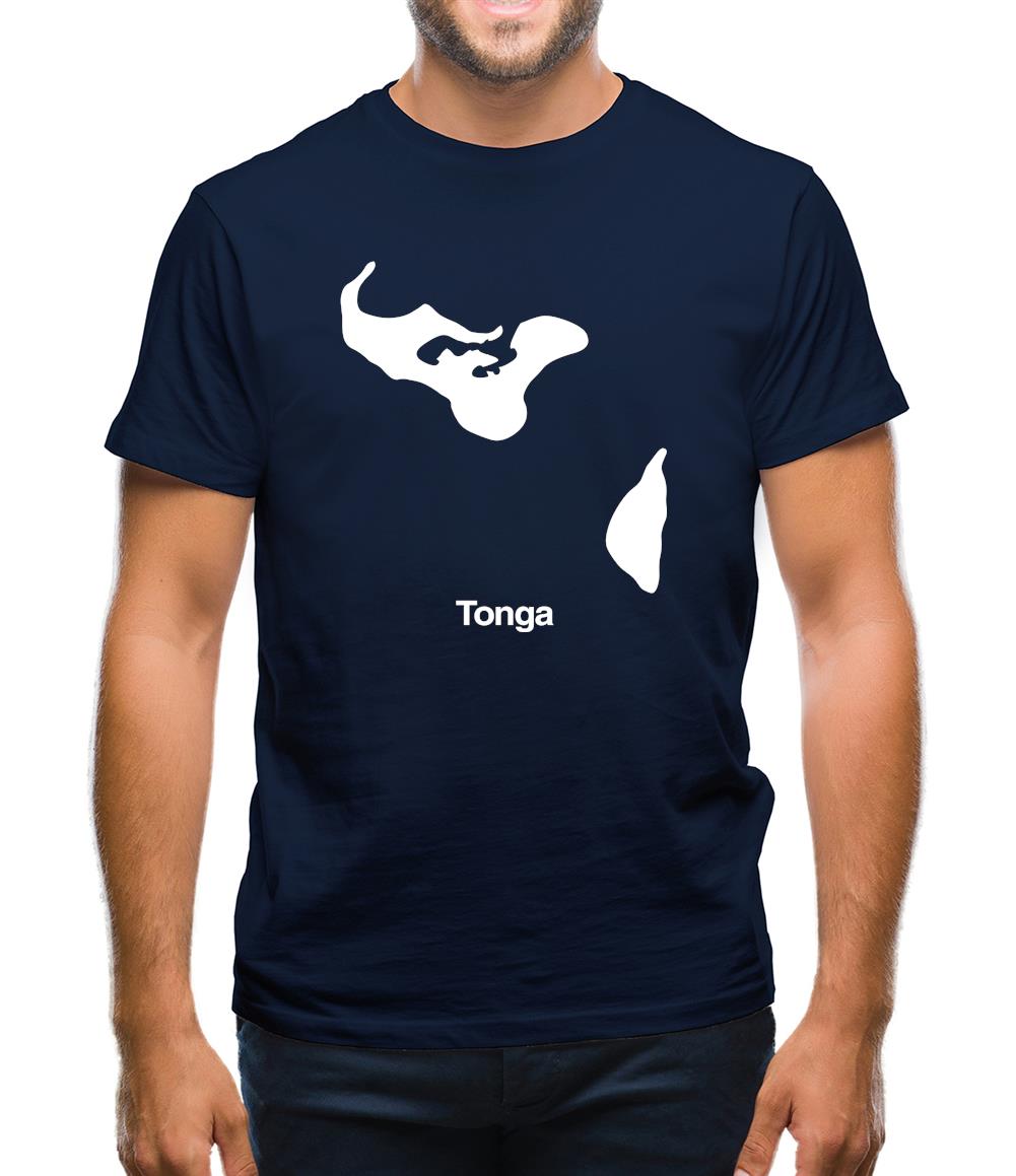 Tonga Silhouette Mens T-Shirt Tonga Silhouette Mens T-Shirt