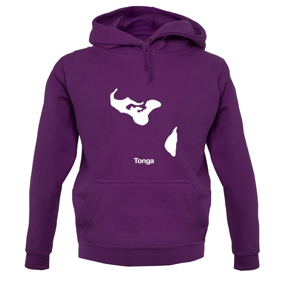 Tonga Silhouette unisex hoodie Tonga Silhouette unisex hoodie
