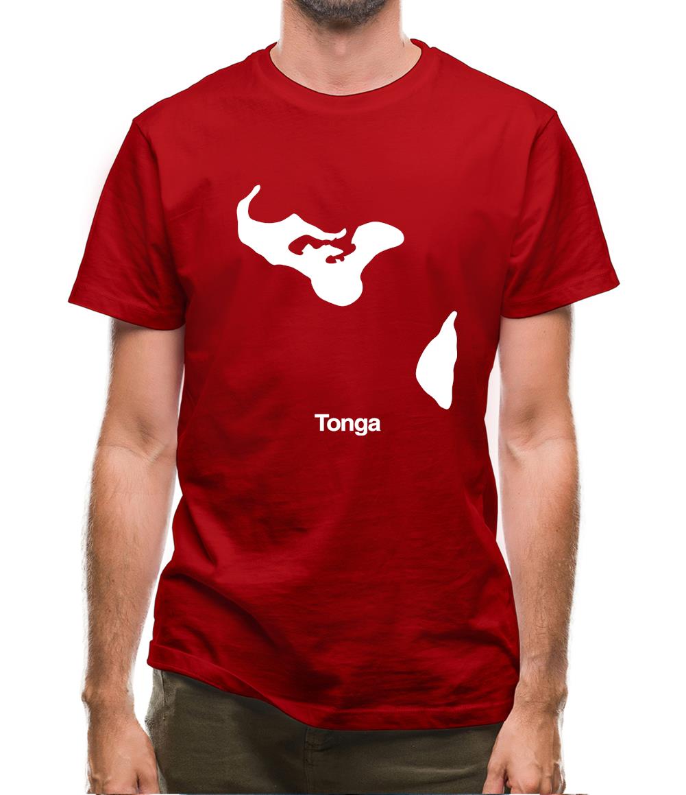Tonga Silhouette Mens T-Shirt Tonga Silhouette Mens T-Shirt