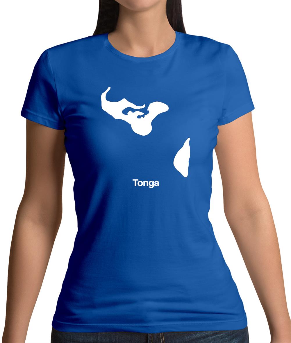 Tonga Silhouette Womens T-Shirt Tonga Silhouette Womens T-Shirt