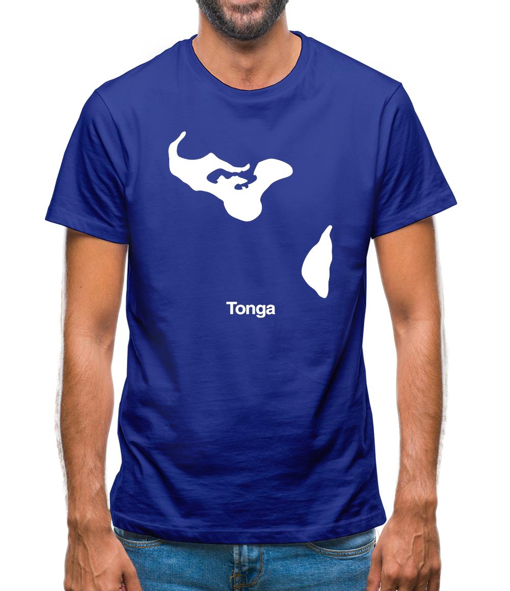 Tonga Silhouette Mens T-Shirt Tonga Silhouette Mens T-Shirt