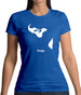 Tonga Silhouette Womens T-Shirt Tonga Silhouette Womens T-Shirt