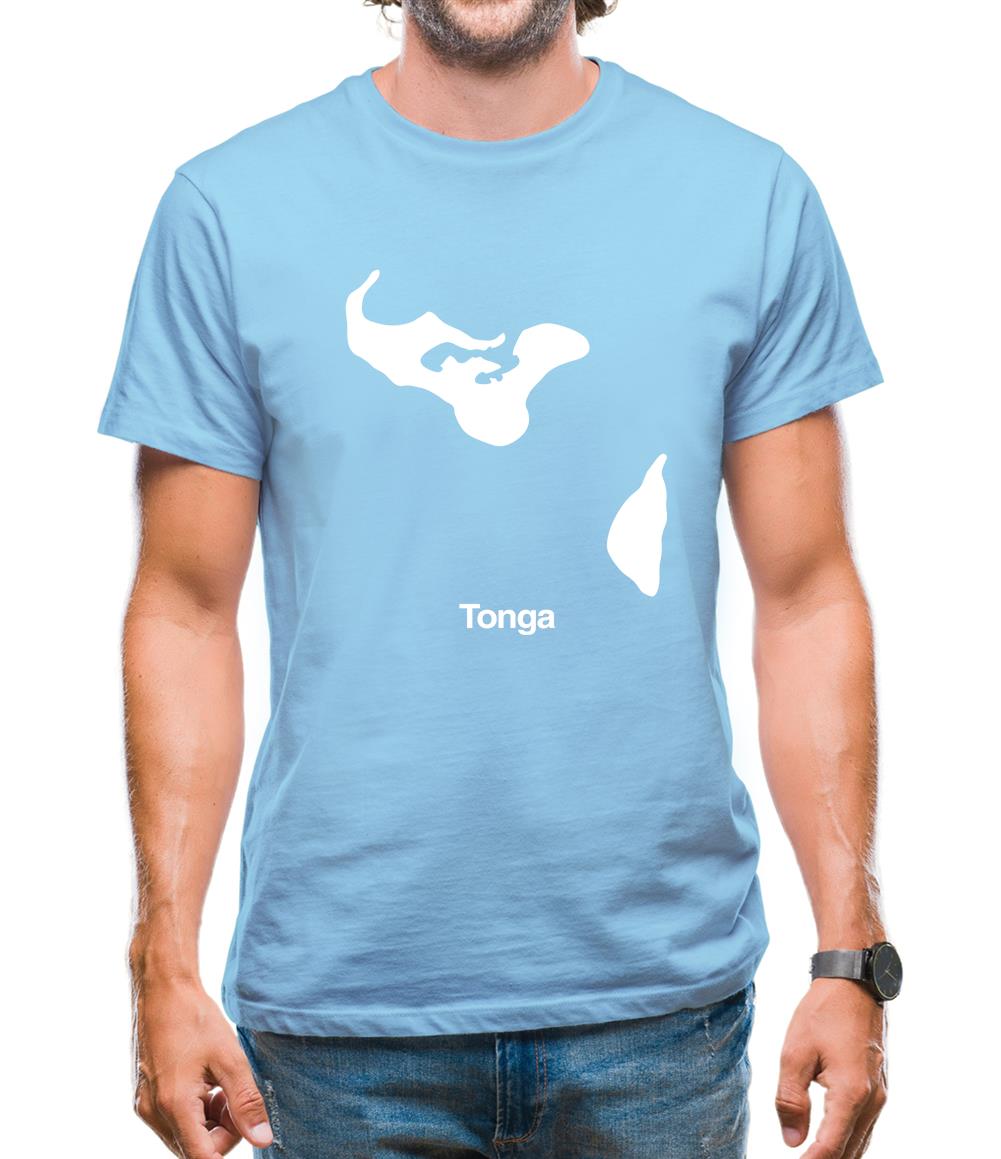 Tonga Silhouette Mens T-Shirt Tonga Silhouette Mens T-Shirt