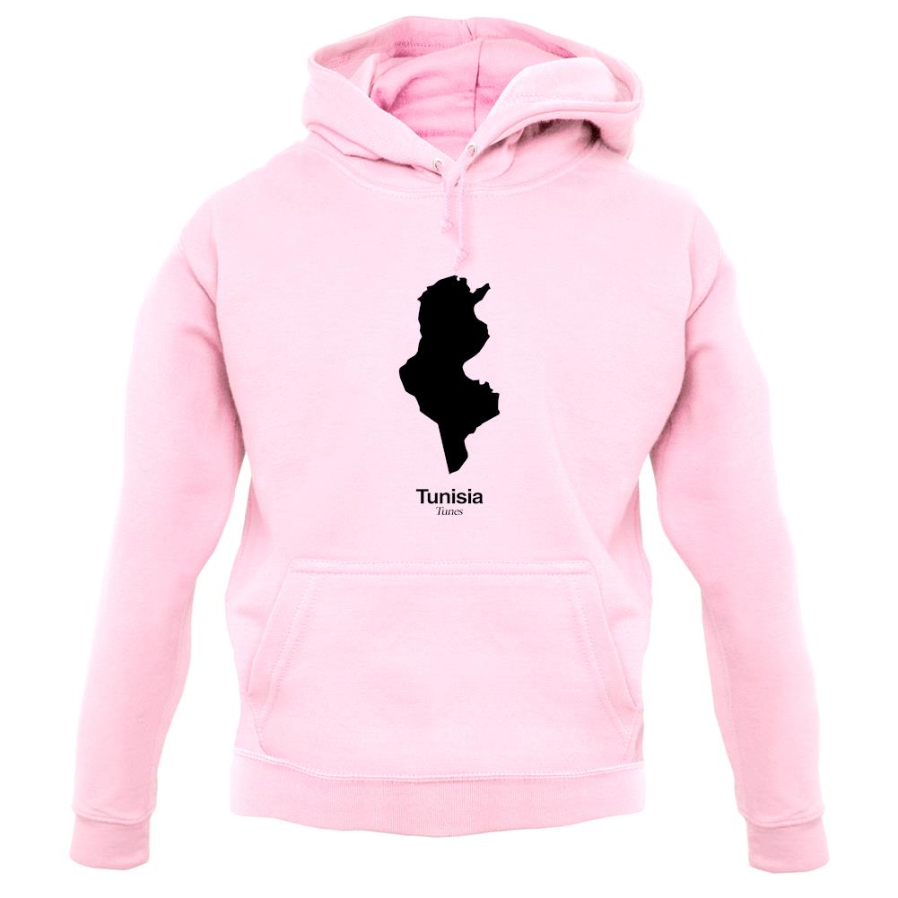 Tunisia Silhouette unisex hoodie Tunisia Silhouette unisex hoodie