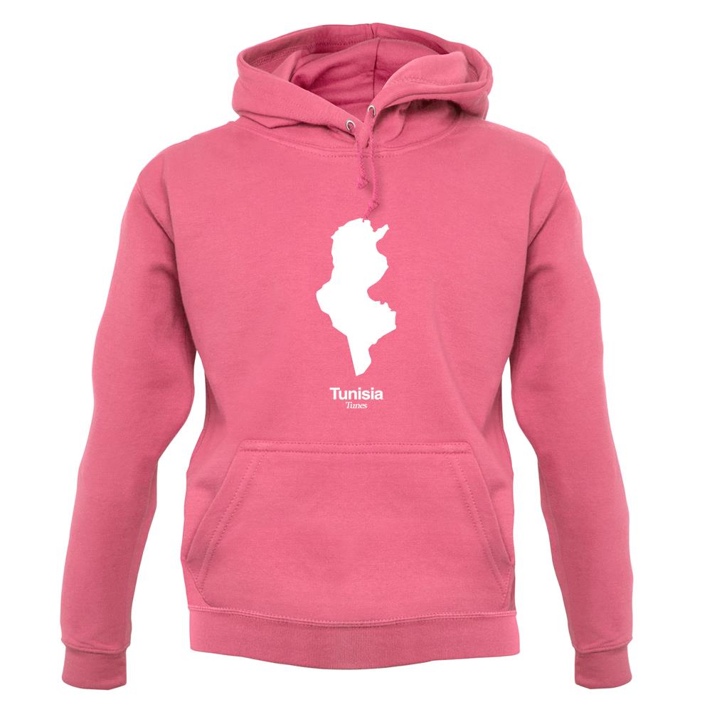 Tunisia Silhouette unisex hoodie Tunisia Silhouette unisex hoodie