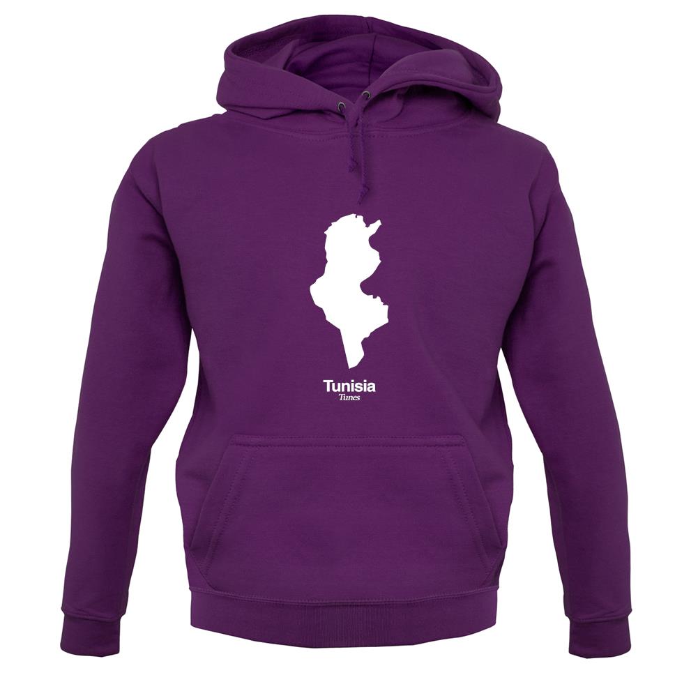 Tunisia Silhouette unisex hoodie Tunisia Silhouette unisex hoodie