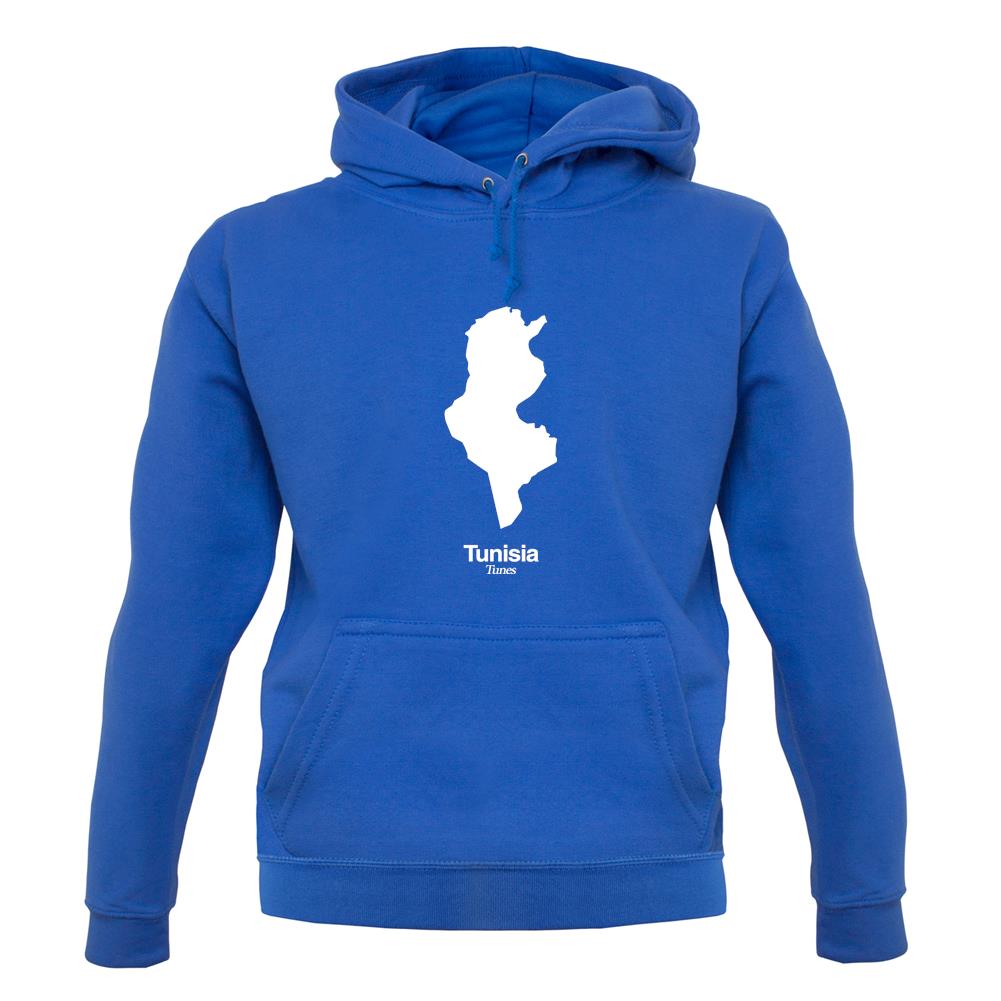 Tunisia Silhouette unisex hoodie Tunisia Silhouette unisex hoodie
