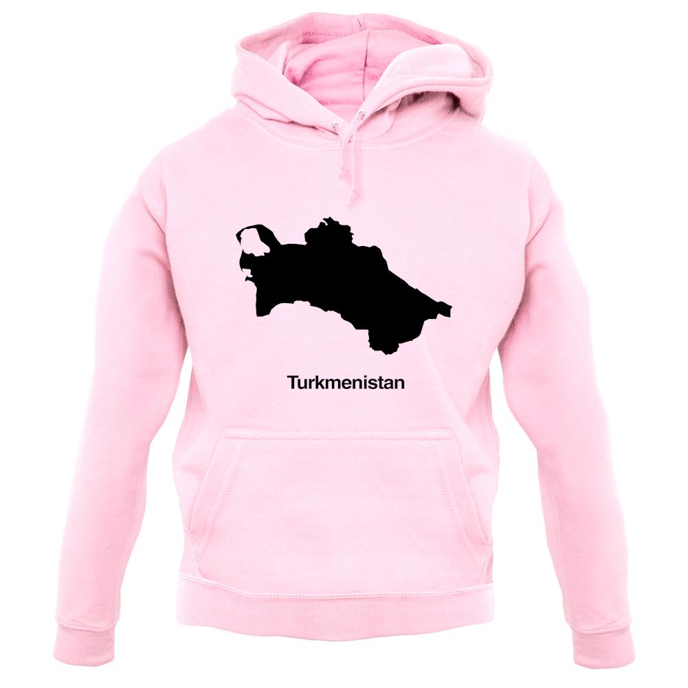 Turkmenistan Silhouette unisex hoodie Turkmenistan Silhouette unisex hoodie