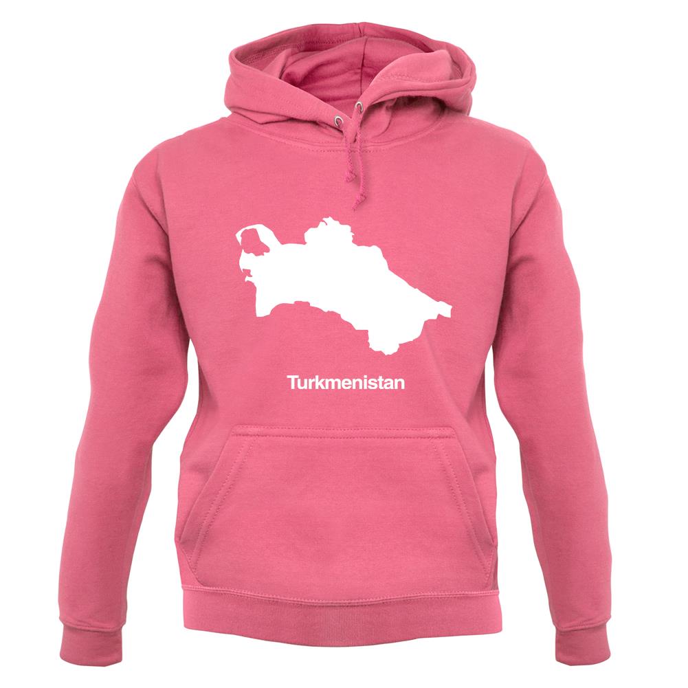Turkmenistan Silhouette unisex hoodie Turkmenistan Silhouette unisex hoodie