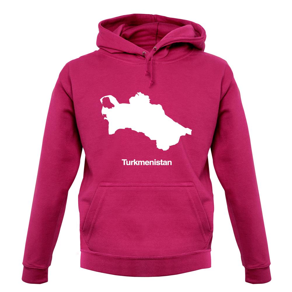 Turkmenistan Silhouette unisex hoodie Turkmenistan Silhouette unisex hoodie