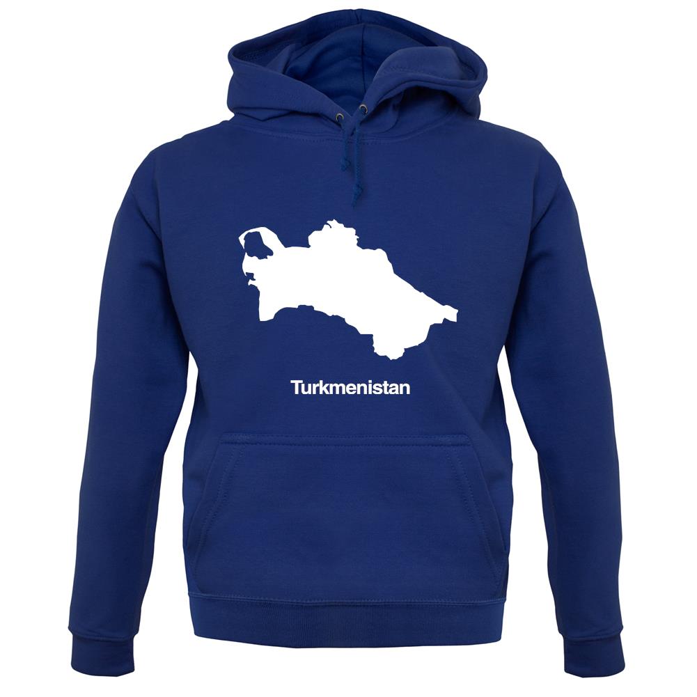 Turkmenistan Silhouette unisex hoodie Turkmenistan Silhouette unisex hoodie