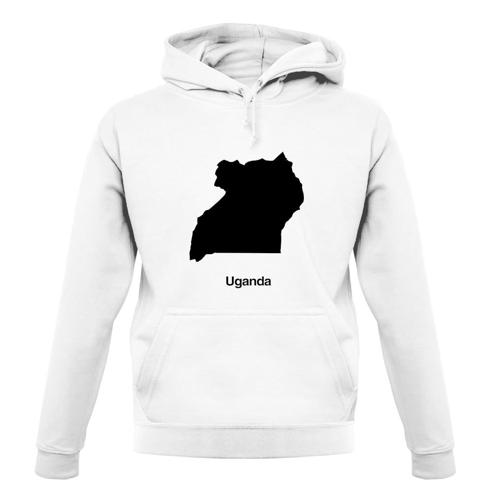 Uganda Silhouette unisex hoodie Uganda Silhouette unisex hoodie