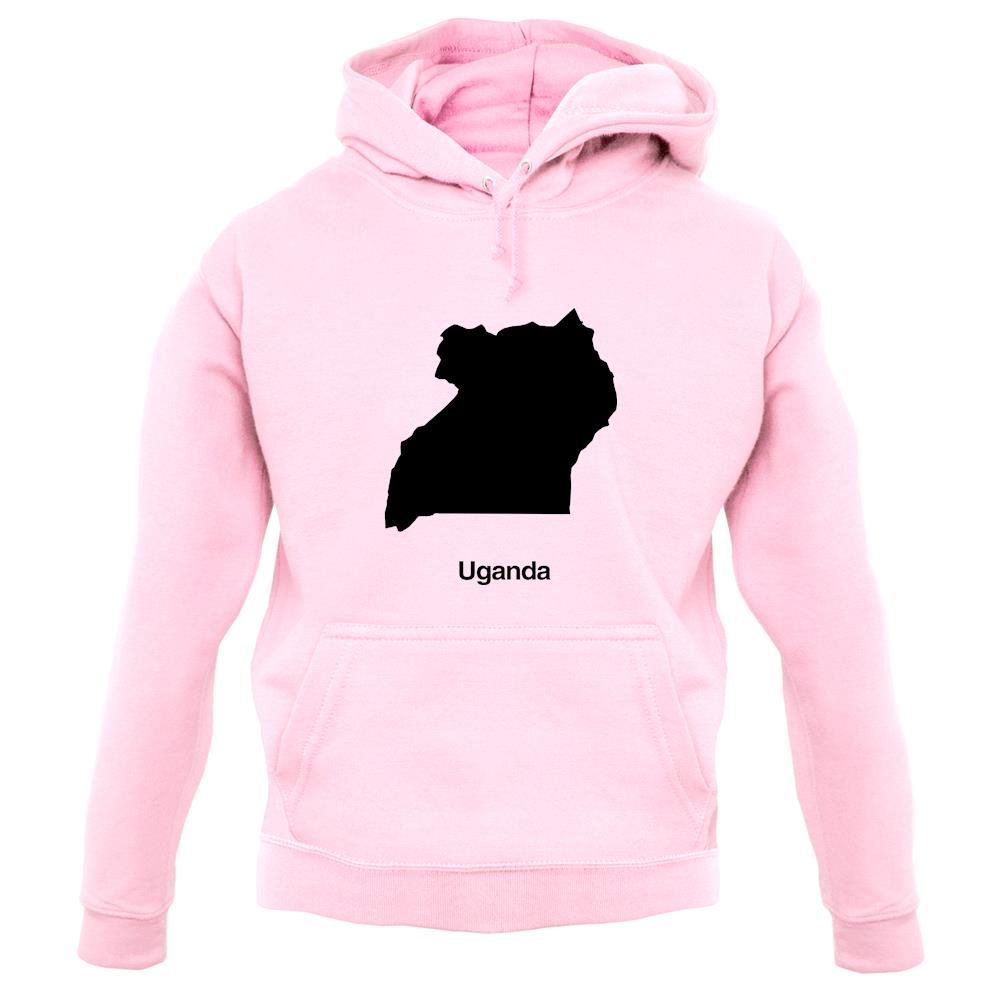 Uganda Silhouette unisex hoodie Uganda Silhouette unisex hoodie