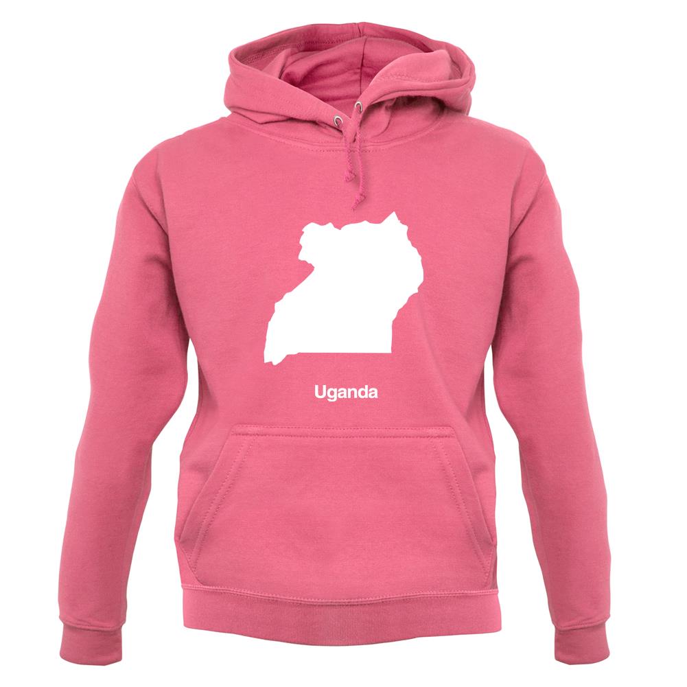 Uganda Silhouette unisex hoodie Uganda Silhouette unisex hoodie