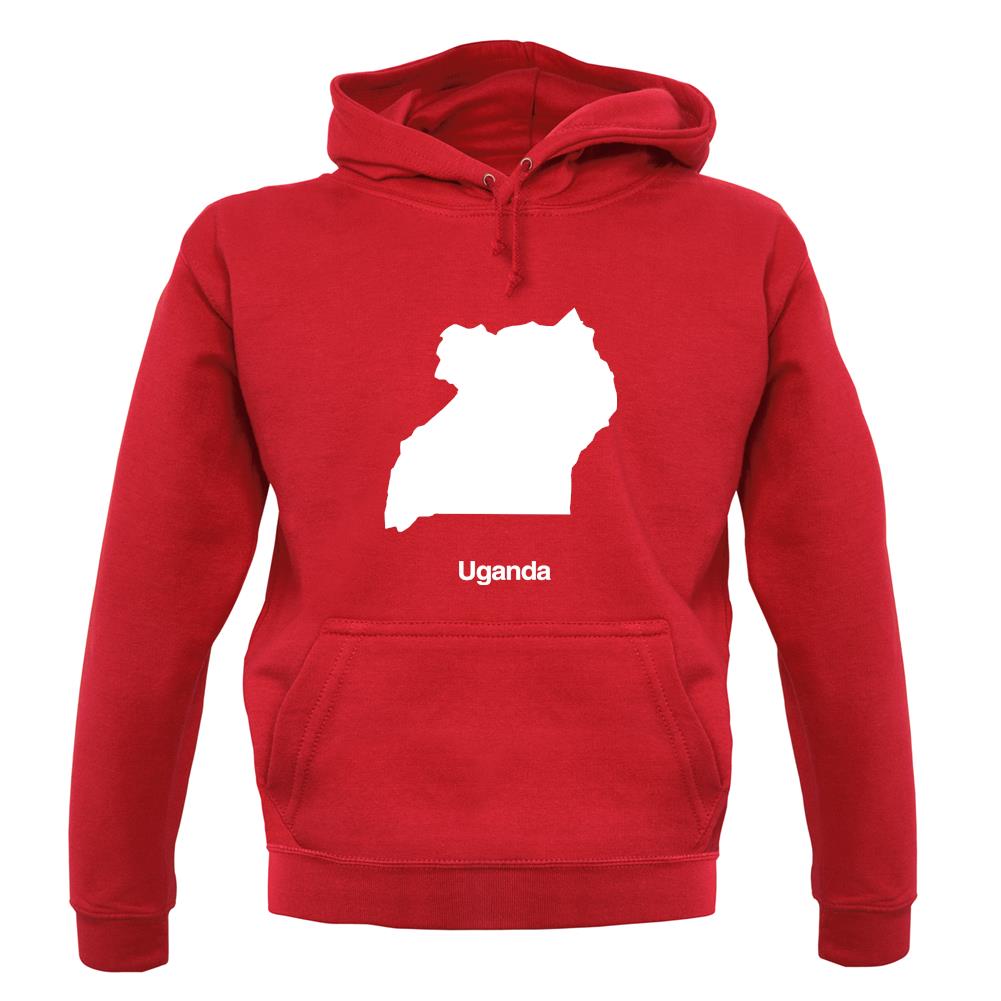 Uganda Silhouette unisex hoodie Uganda Silhouette unisex hoodie