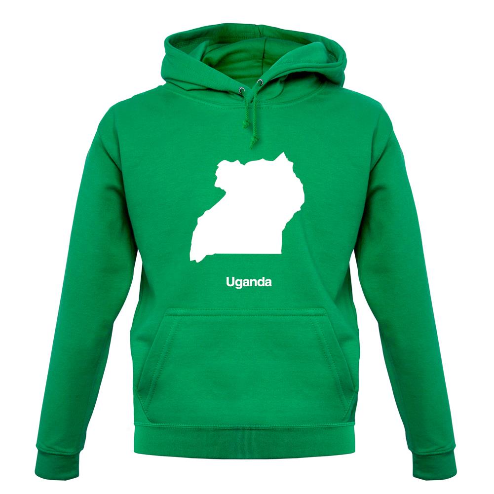 Uganda Silhouette unisex hoodie Uganda Silhouette unisex hoodie