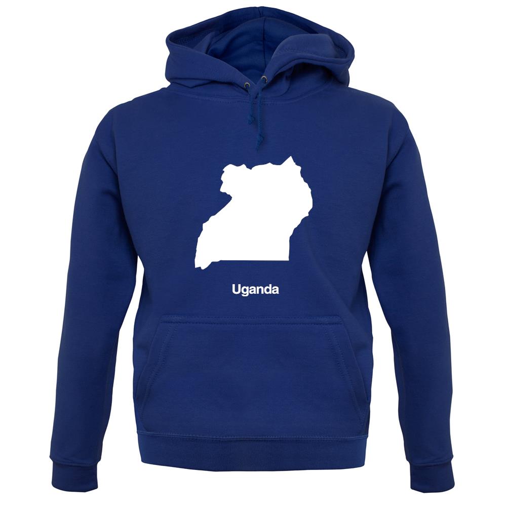 Uganda Silhouette unisex hoodie Uganda Silhouette unisex hoodie