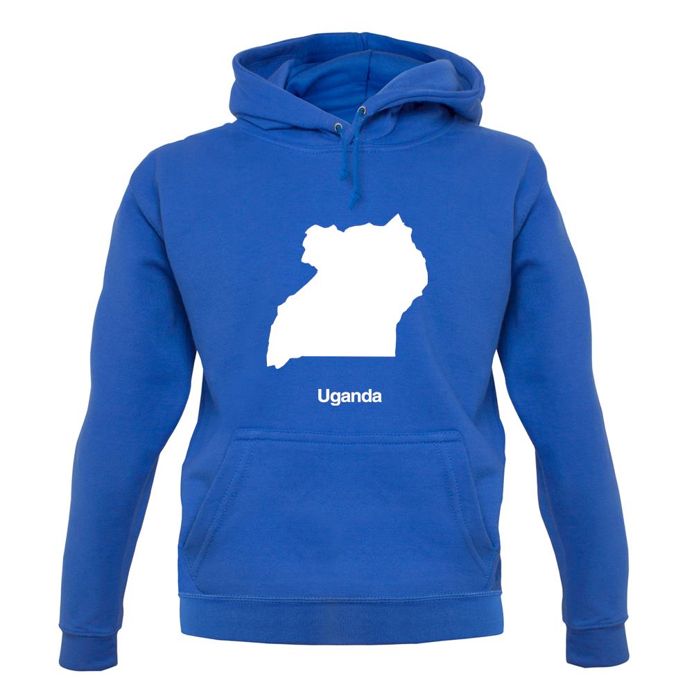 Uganda Silhouette unisex hoodie Uganda Silhouette unisex hoodie