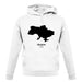Ukraine Silhouette unisex hoodie Ukraine Silhouette unisex hoodie