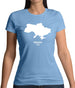 Ukraine Silhouette Womens T-Shirt Ukraine Silhouette Womens T-Shirt