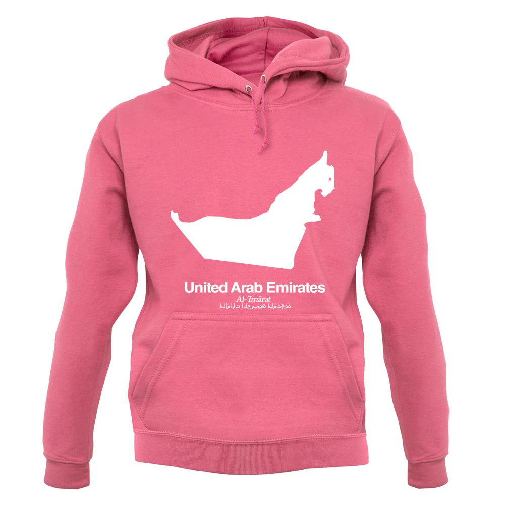 United Arab Emirates Silhouette unisex hoodie United Arab Emirates Silhouette unisex hoodie