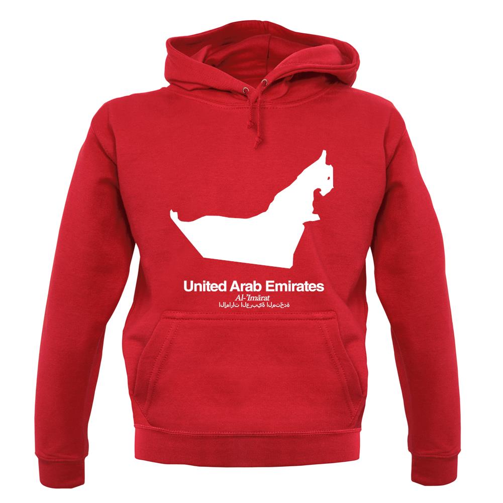 United Arab Emirates Silhouette unisex hoodie United Arab Emirates Silhouette unisex hoodie