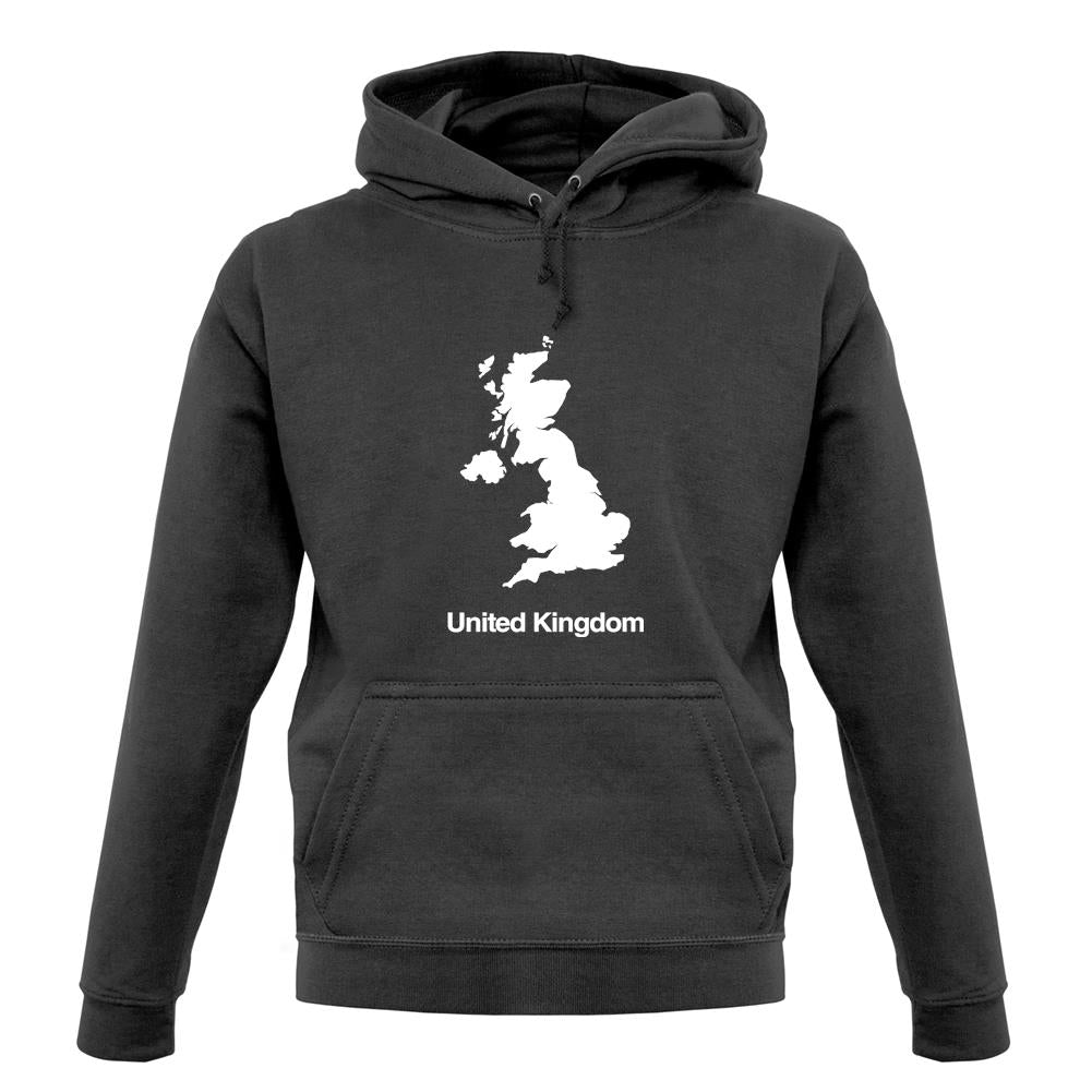United Kingdom Silhouette unisex hoodie United Kingdom Silhouette unisex hoodie