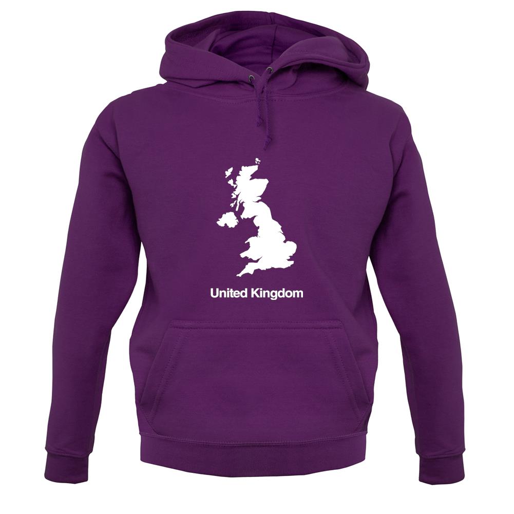United Kingdom Silhouette unisex hoodie United Kingdom Silhouette unisex hoodie