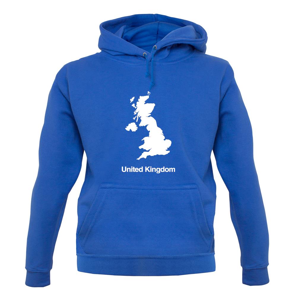 United Kingdom Silhouette unisex hoodie United Kingdom Silhouette unisex hoodie