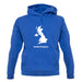 United Kingdom Silhouette unisex hoodie United Kingdom Silhouette unisex hoodie