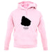 Uruguay Silhouette unisex hoodie Uruguay Silhouette unisex hoodie