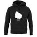 Uruguay Silhouette unisex hoodie Uruguay Silhouette unisex hoodie