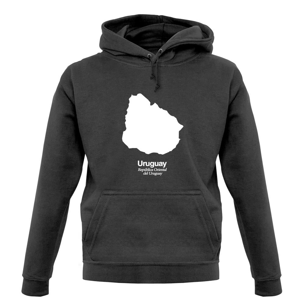 Uruguay Silhouette unisex hoodie Uruguay Silhouette unisex hoodie