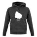 Uruguay Silhouette unisex hoodie Uruguay Silhouette unisex hoodie