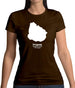 Uruguay Silhouette Womens T-Shirt Uruguay Silhouette Womens T-Shirt