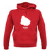 Uruguay Silhouette unisex hoodie Uruguay Silhouette unisex hoodie