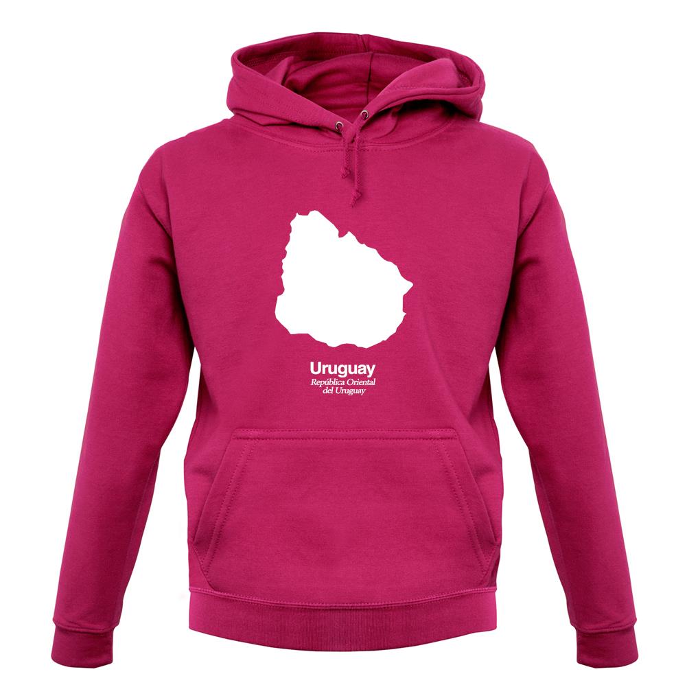 Uruguay Silhouette unisex hoodie Uruguay Silhouette unisex hoodie