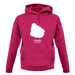 Uruguay Silhouette unisex hoodie Uruguay Silhouette unisex hoodie