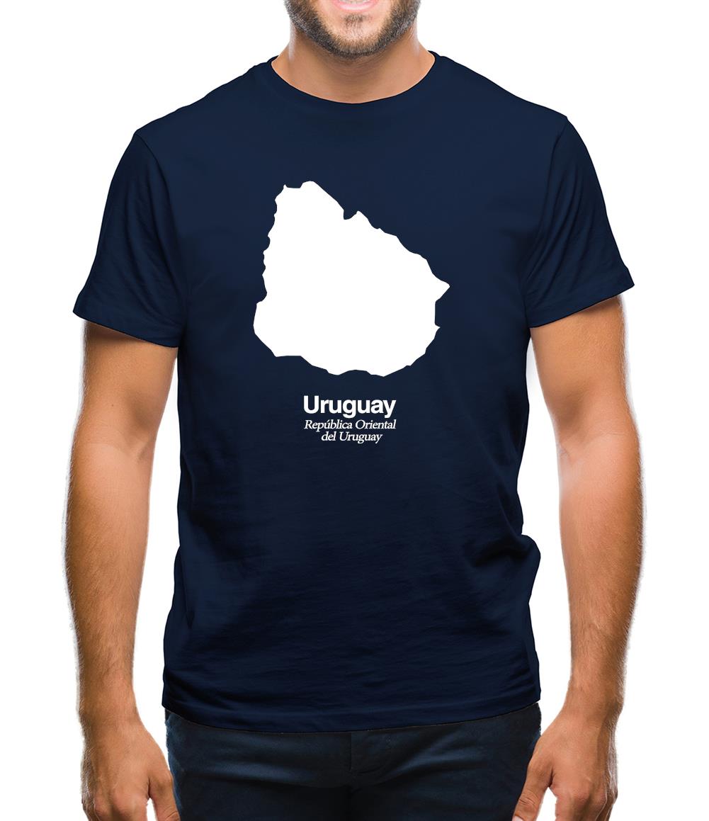 Uruguay Silhouette Mens T-Shirt Uruguay Silhouette Mens T-Shirt
