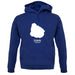 Uruguay Silhouette unisex hoodie Uruguay Silhouette unisex hoodie