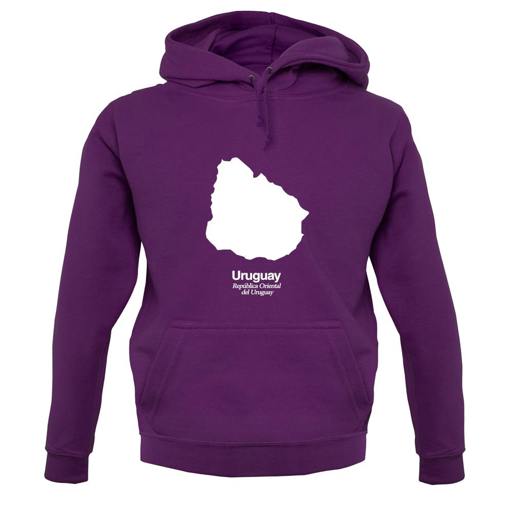 Uruguay Silhouette unisex hoodie Uruguay Silhouette unisex hoodie