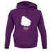 Uruguay Silhouette unisex hoodie Uruguay Silhouette unisex hoodie
