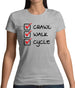 Crawl Walk Cycle Womens T-Shirt Crawl Walk Cycle Womens T-Shirt