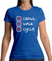 Crawl Walk Cycle Womens T-Shirt Crawl Walk Cycle Womens T-Shirt