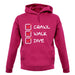 Crawl Walk Dive unisex hoodie Crawl Walk Dive unisex hoodie