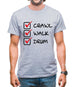 Crawl Walk Drum Mens T-Shirt Crawl Walk Drum Mens T-Shirt