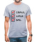 Crawl Walk Sail Mens T-Shirt Crawl Walk Sail Mens T-Shirt
