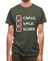 Crawl Walk Score Mens T-Shirt Crawl Walk Score Mens T-Shirt