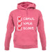 Crawl Walk Score unisex hoodie Crawl Walk Score unisex hoodie